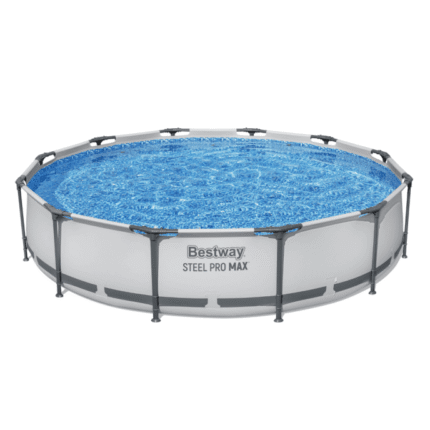 Piscine Bestway tubulaire Steel Pro Max - Ø 366 x H 76 cm (Filtre à cartouche)